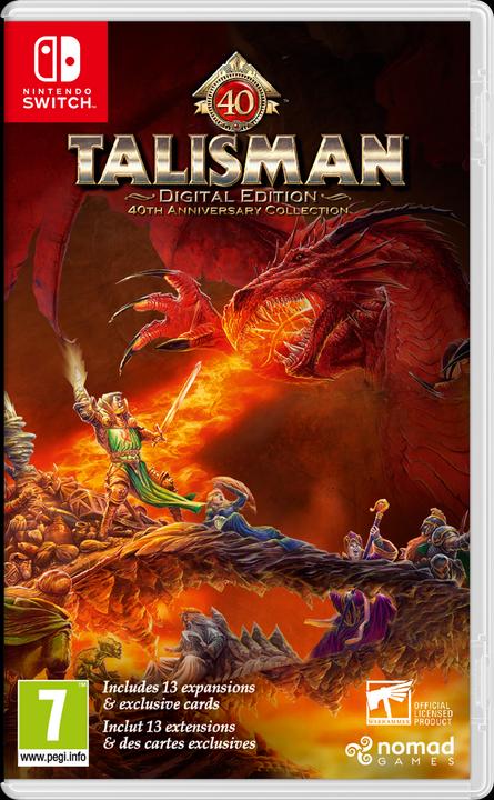 Actual product image Nomad Games Talisman (40th Anniversary Edition Collection) - Nintendo Switch - Strategy - PEGI 7 (Switch, Switch Lite, Switch OLED)
