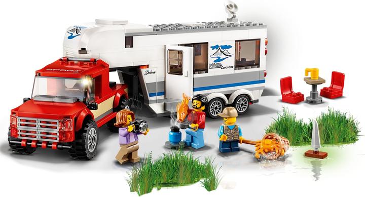 Produktbild LEGO Pickup Wohnwagen (60182, LEGO City)