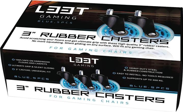 Produktbild L33T Rollen für Gaming-Stühle