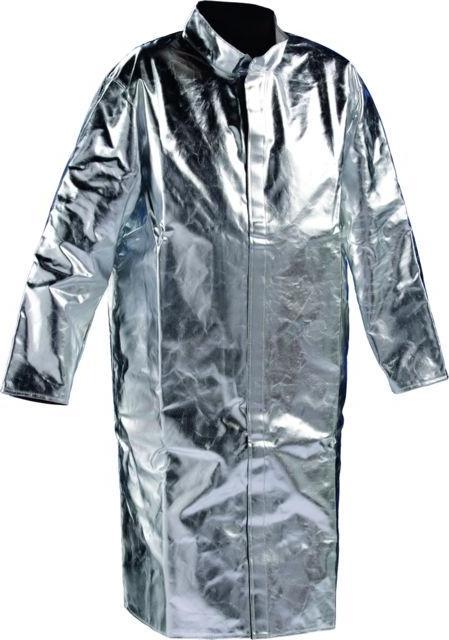 Actual product image Jutec Heat resistant coat, Preox aramid fabric, aluminised, size 54. (54)