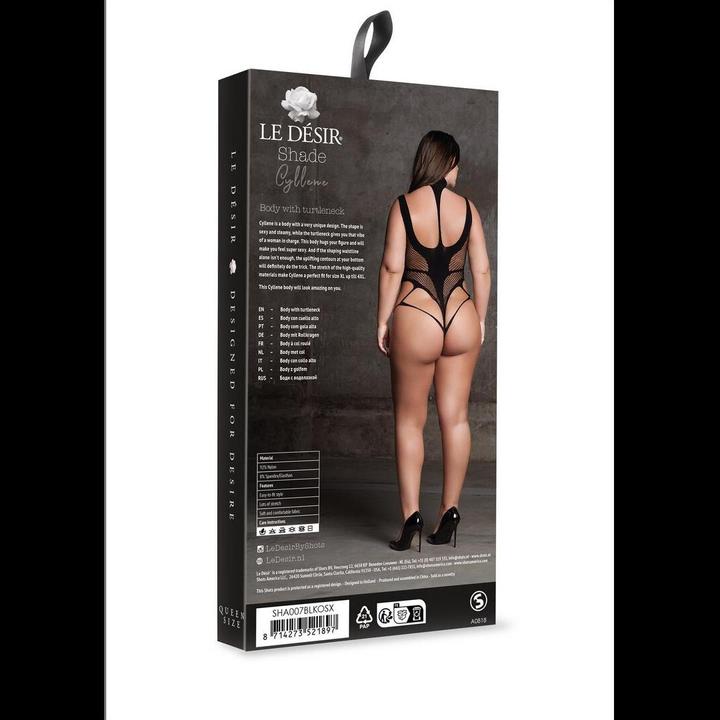 Productafbeelding Le Désir Cyllene XLVIII - Body met coltrui - Plus Size (XL)