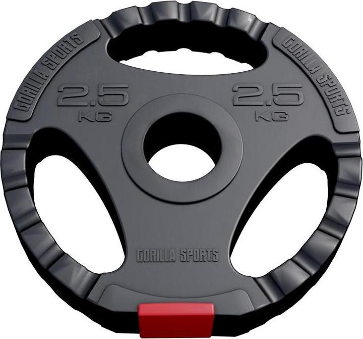 Image du produit Gorilla Sports Plaques de poids (1 x 2,5 kg)
