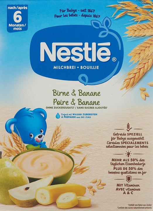 Produktbild Nestlé Milchbrei Pyjama Birne, Banane & Hafer (450 g)