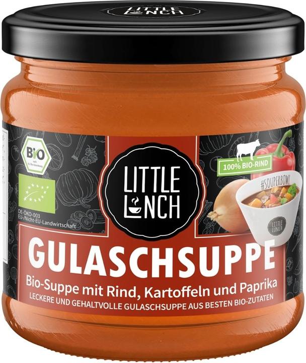 Produktbild Littlelunch Bio Gulaschsuppe (350 ml)