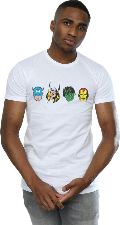 Produktbild Avengers Comic Heads TShirt (5XL)
