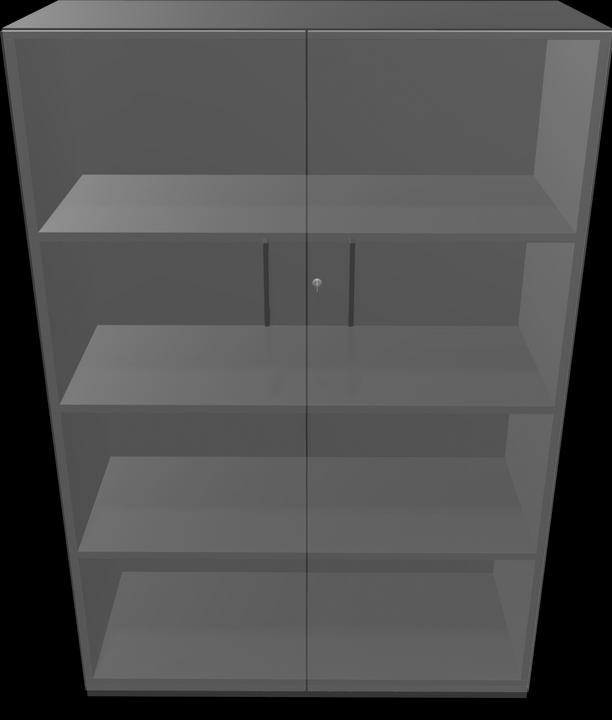 Actual product image Narbutas Choice hinged door cabinet (100 x 40 x 146.5 cm)