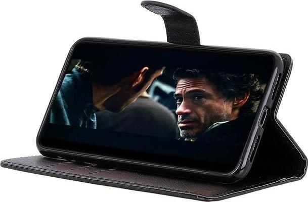 Actual product image MU Classic Litchi Leather Bookcover Series (Samsung Galaxy Note 10 Lite)