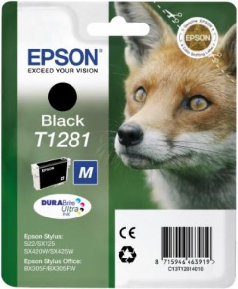 Immagine prodotto Epson C13T12814011 T1281 cartuccia d'inchiostro nero 170 pagine 59 ml nero (FC)
