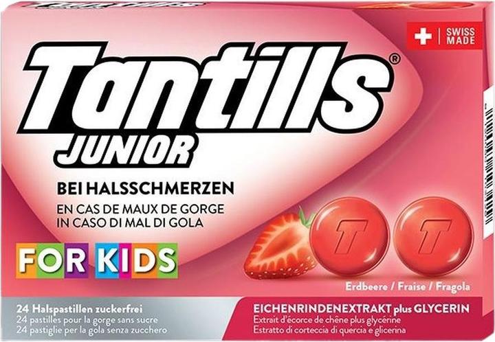 Actual product image Tantills Throat lozenges Junior 24 pcs (24 Piece)