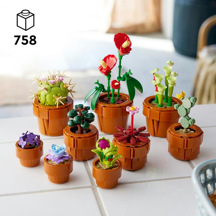Actual product image LEGO Mini plants (10329, LEGO Icons, LEGO Botanical)