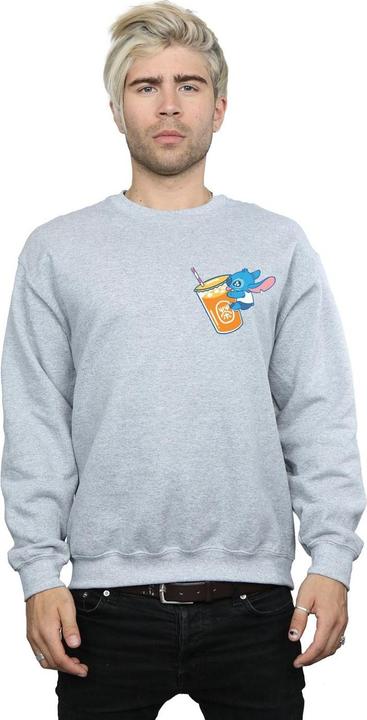 Actual product image Disney Mens Lilo And Stitch Drink Sweatshirt (L)