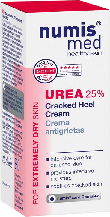 Produktbild Numis Med UREA 25% Schrundensalbe (Fusscrème & Fussgel, 50 ml)