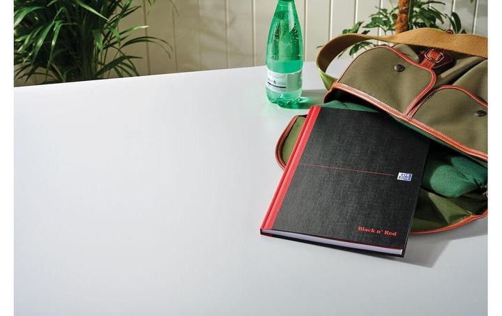 Image du produit Oxford Black n'Red carnet de notes relié A4 (A4, Blanc, Couverture rigide)