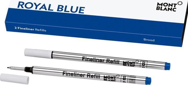 Montblanc Fineliner-Minen (Ersatzmine, Blau, 0.50 mm)