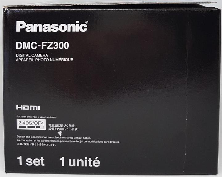 Produktbild Panasonic Lumix FZ300 (25 - 600 mm, 12.10 Mpx, 1/2,3'')