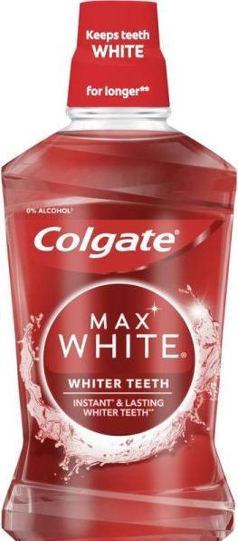 Actual product image Colgate Max White ONE whiter teeth (400 ml, Mouthwash)