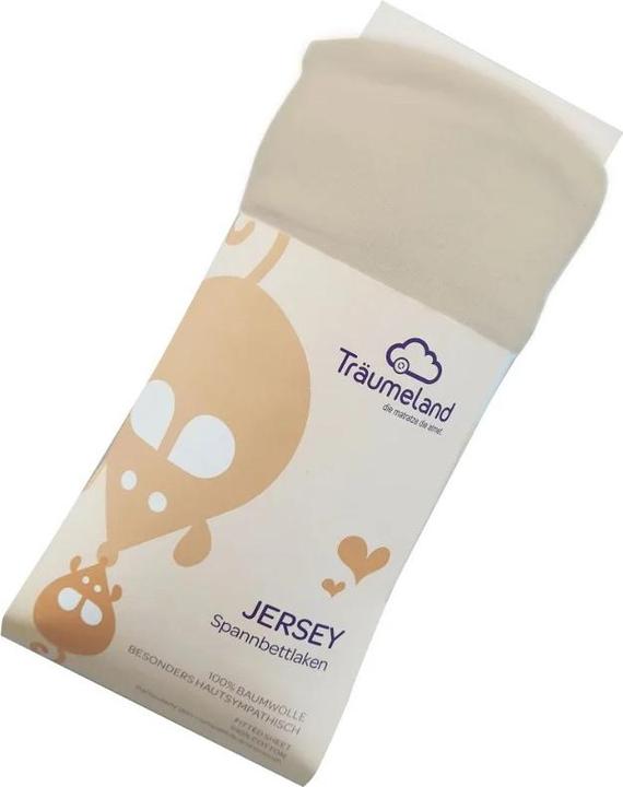 Produktbild Träumeland Spannbetttuch Jersey (60 x 120 cm, 70 x 140 cm)