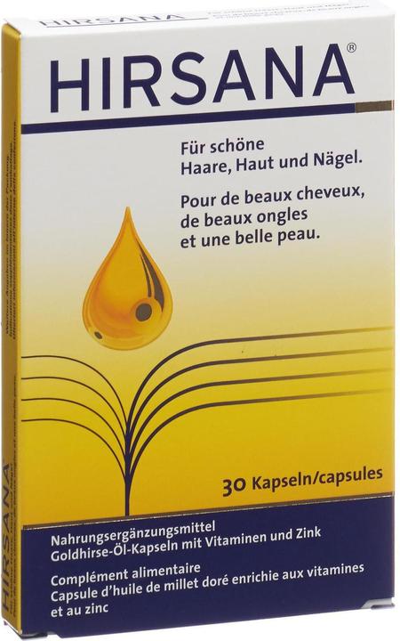 Actual product image Hirsana Golden millet oil (30 Piece, Capsules, 60 g)