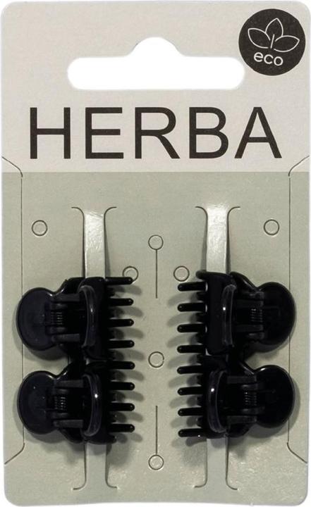 Actual product image Herba Ecofriendly Pinzettina 1.6cm schwarz (4 pcs.)