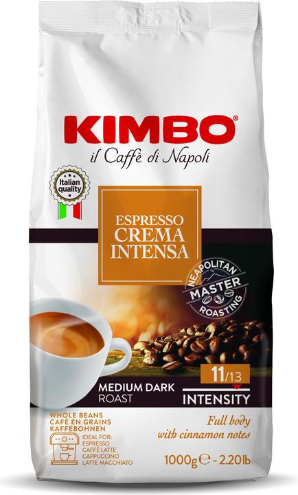 Actual product image Kimbo Crema Intensa (1000 g, Medium roast)