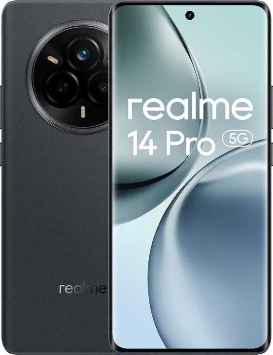 Produktbild realme Realme 14 Pro (512 GB, Suede Grey, 6.77", Dual SIM, 50 Mpx, 5G)