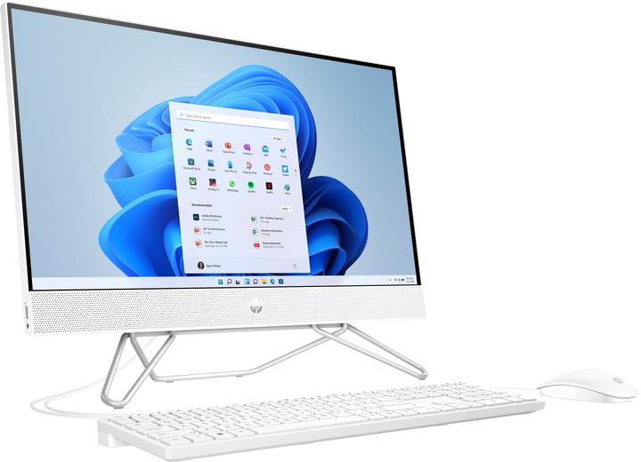 Produktbild HP All-in-One PC 24-cb1110ng (60,5cm (23,8") FHD-Display, Intel i3-1215U, 8GB RAM, 512GB SSD, Window (Intel Core i3-1215U, 8 GB, 512 GB, GeForce MX450)