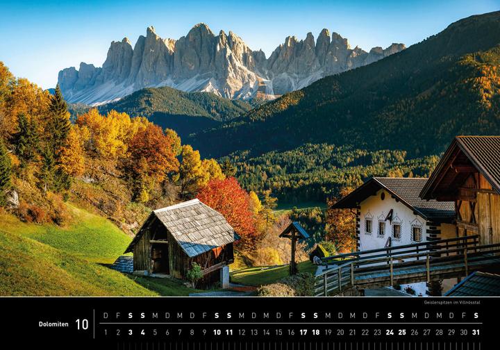 Immagine prodotto Dolomiten Premiumkalender 2026 (50 x 35 cm, Tedesco)