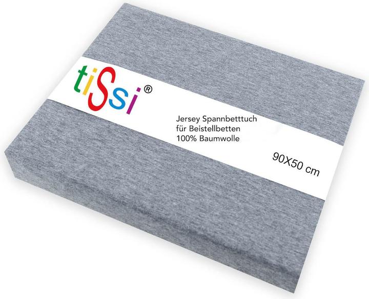 Actual product image Tissi MAXI BOXSPRING fitted sheet extra bed 90x50 (90 x 50 cm)