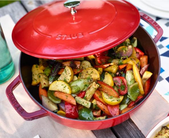 Image du produit Staub Goutte de Chistera (28 cm, Cocotte + faitout, Fonte)