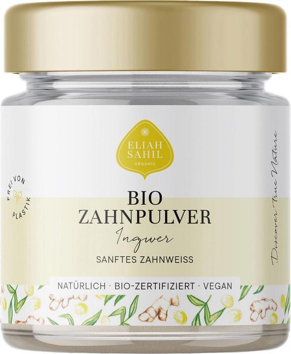 Produktbild Eliah Sahil Bio Zahnpulver INGWER - Zahnreinigung