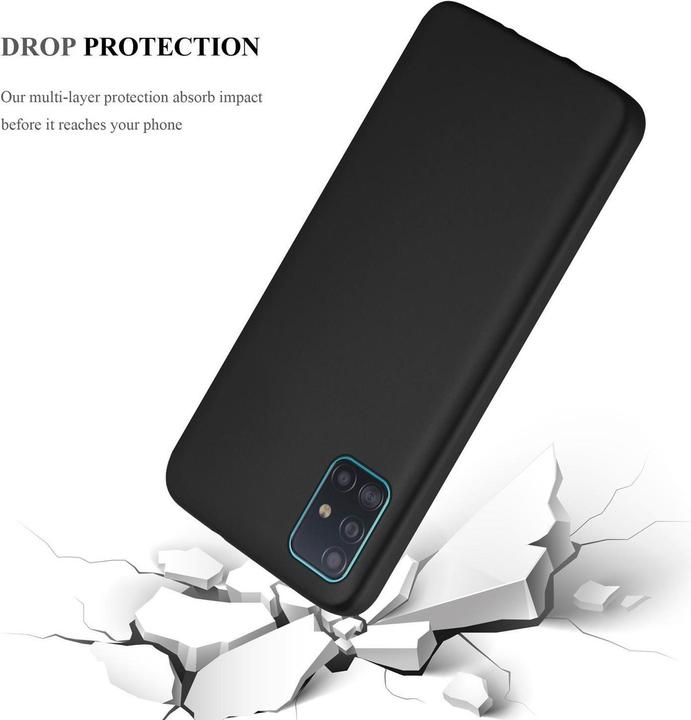 Actual product image Cadorabo TPU Matt Metallic Cover (Samsung Galaxy A71 5G)