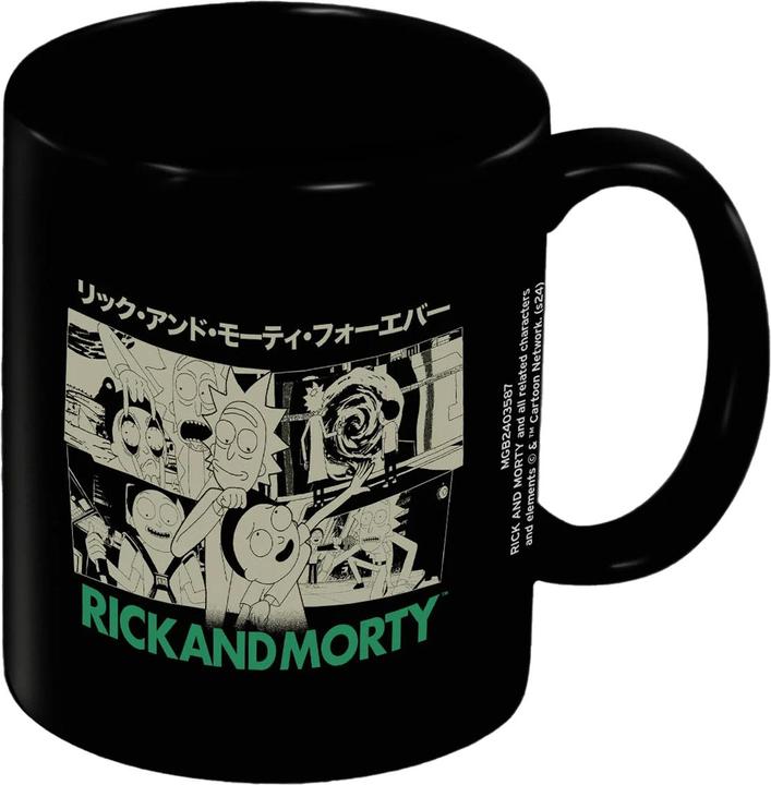 Actual product image Rick And Morty Japanese Mug (315 ml, 1 x)