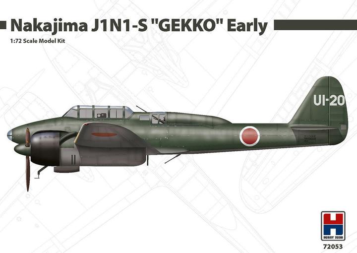 Actual product image Hobby 2000 Nakajima J1N1-S "GEKKO" Early