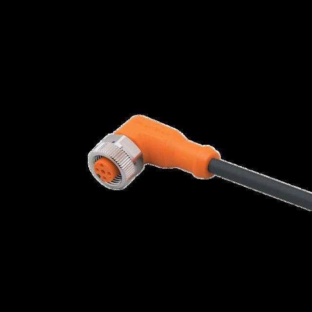 Produktbild IFM electronic Kabeldose abgewinkelt EVC074 M12 5p AC/DC, hfr Konfektioniertes Sensor-Aktor-Kabel 40