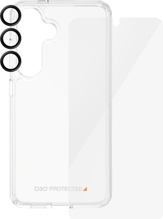 Produktbild PanzerGlass Bundle Ultra Wide FIt Glass + Case + Lens (1 Stück, Samsung Galaxy S24)