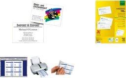 Actual product image Sigel Business cards 3C (190 g/m², 400 x, A4)