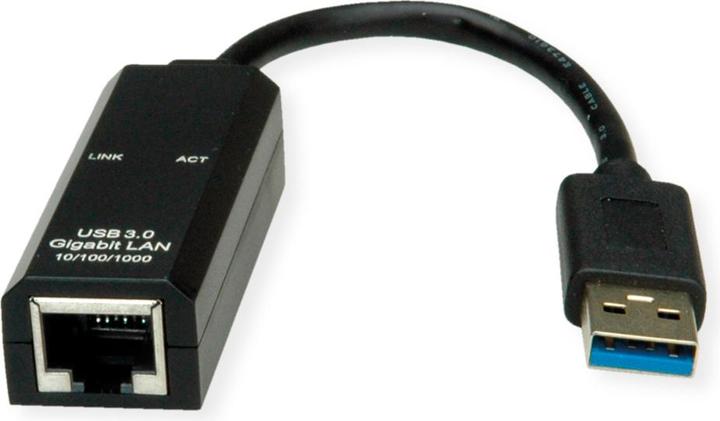 Immagine prodotto Value Convertitore USB3.2 Gen1 Gigabit Ethernet (USB-C 3.2 Gen 1, RJ45 Gigabit Ethernet (1x))