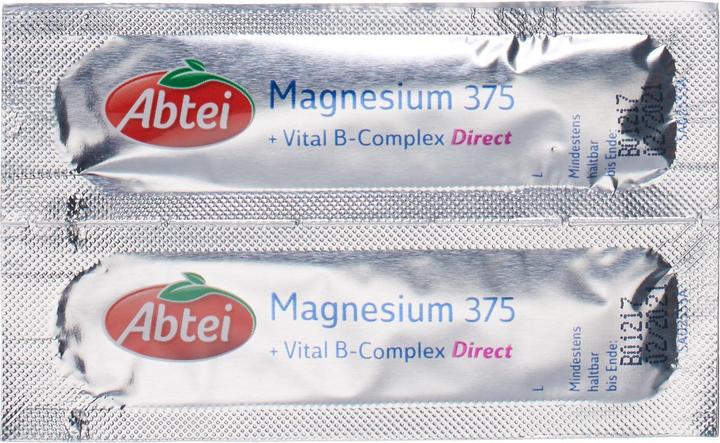 Produktbild Abtei Magnesium 375 + Vitamin B Komplex (20 Stk) (1 Stück, Granulat, 44 g)
