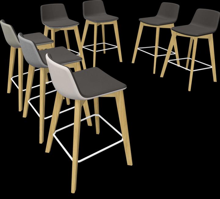Image du produit Narbutas Tabouret de bar Twist & Sit