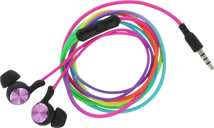 Produktbild Setty Kabelgebundene Ohrhörer SPD-J-313 Regenbogen (Kabelgebunden)