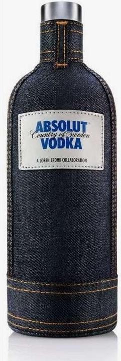 Image du produit Absolut DEMIM par Loren Cronk édition spéciale /