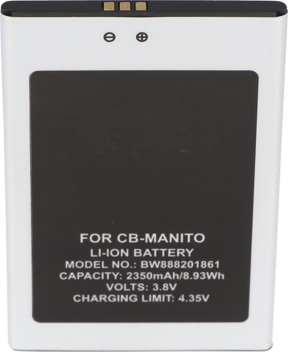 AccuCell Li-Ion Battery 2350mAh 3.8V for Cubot Manito Mobile, Smartphone, Phone like Cubot Manito