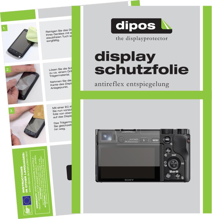 Produktbild Dipos Displayschutzfolie Antireflex (Displayschutz, Alpha 6400)