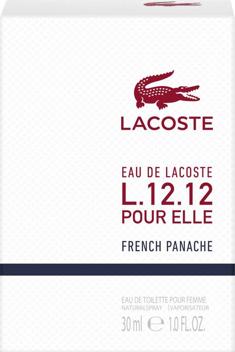 Actual product image Lacoste L.12.12 - French Panache Pour Elle EdT (Eau de toilette, 30 ml)