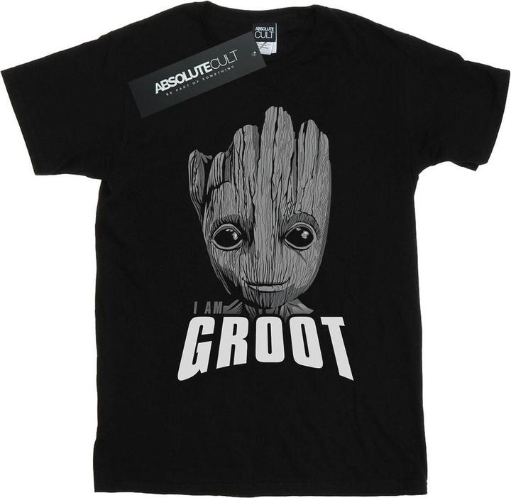 Produktbild Guardians Of The Galaxy Groot Face TShirt Mädchen (140, 146)