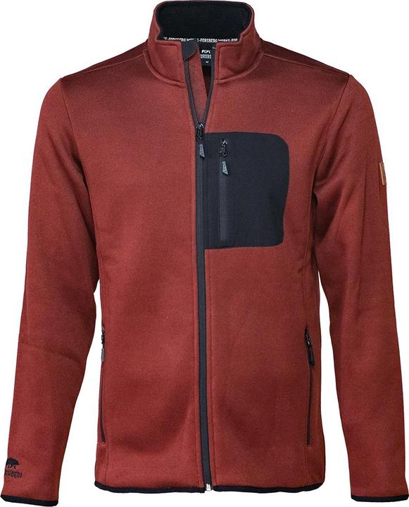 Actual product image Forsberg warm cardigan with breast pocket (4XL)