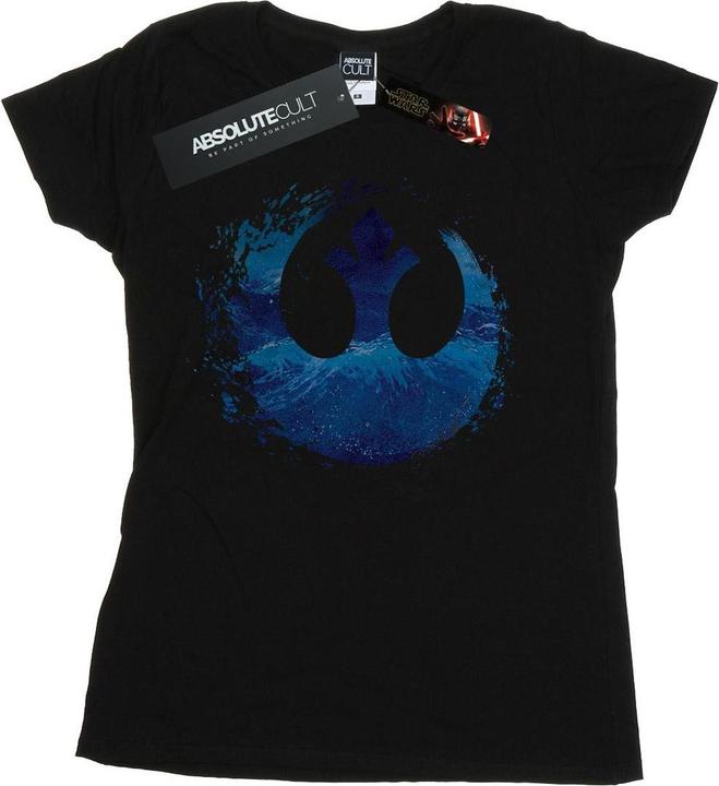 Produktbild Star Wars The Rise Of Skywalker Resistance Symbol Wave TShirt (L)