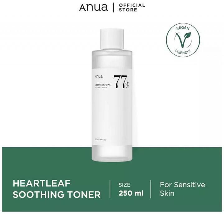 Immagine prodotto Anua Heartleaf 77% Soothing Toner (Acqua tonica, 250 ml)