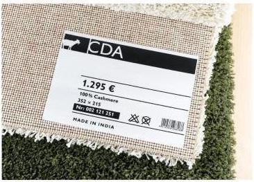 Productafbeelding HERMA A4 verwijderbare naamlabels