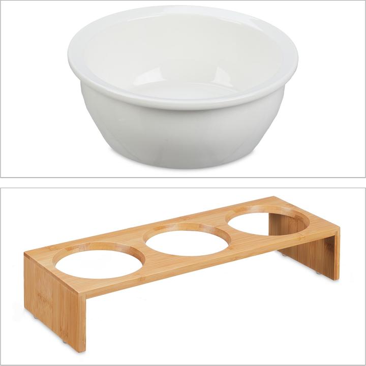 Actual product image Relaxdays Dog food station (0.40 l)